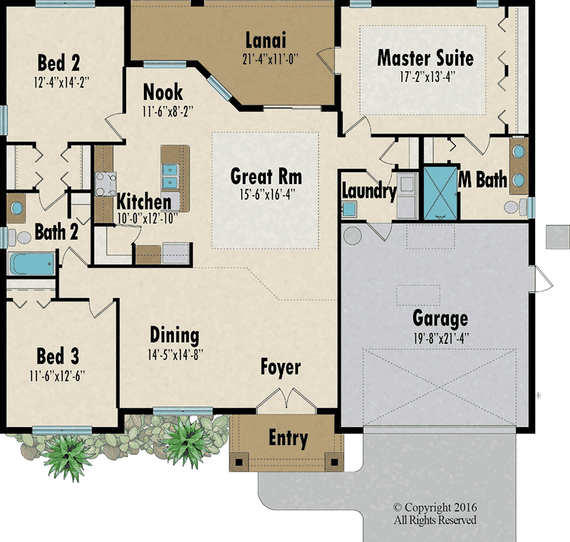 The Mangrove 2 floorplan - Capitol Homes