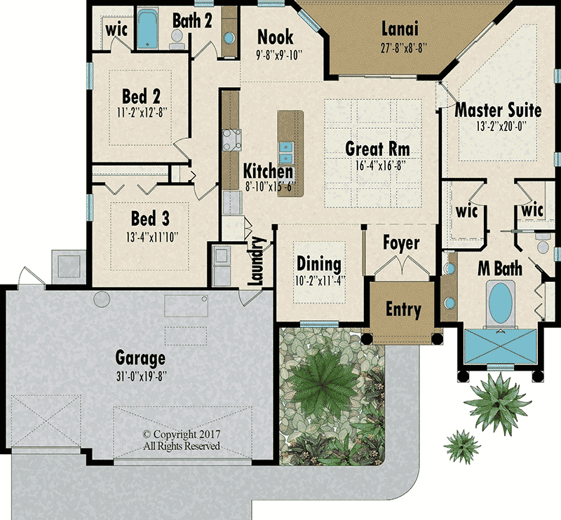 The Royal Palm floorplan - Capitol Homes