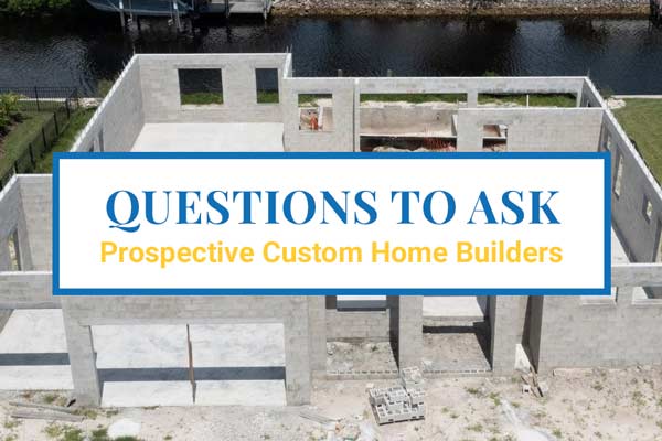 choosing a home builder in Englewood, FL