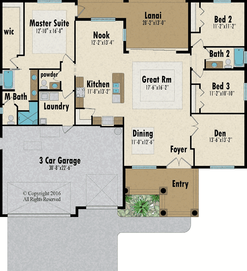 The Banyan floorplan - Capitol Homes