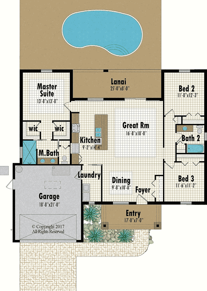 The Gapsparilla floorplan - Capitol Homes